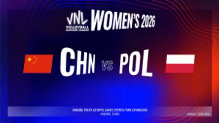 Women's VNL 2026 | China v Poland