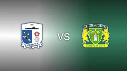 Barrow vs Yeovil Town