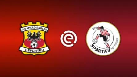 Go Ahead Eagles vs. Sparta Rotterdam