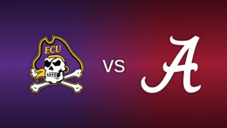 East Carolina Pirates at Alabama Crimson Tide