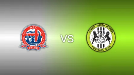 AFC Fylde vs. Forest Green Rovers