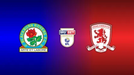 Blackburn Rovers vs. Middlesbrough