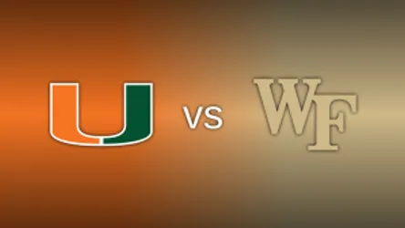 Miami Hurricanes at Wake Forest Demon Deacons