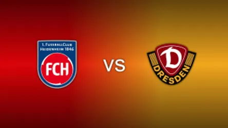 1. FC Heidenheim 1846 vs. Dynamo Dresden