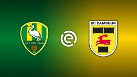 ADO Den Haag vs. SC Cambuur