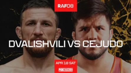 RAF 08: Dvalishvili vs. Cejudo